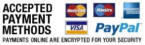 Payments online are encrypted for your security