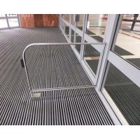 Glazed Floor To Wall Safety Barrier Glazed Floor To Wall Safety Barrier