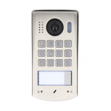 2EASY Hybrid 1- to 4-Button Video Door Station with Keypad & RFID Reader