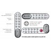 Codelock KL1000 Electronic Digital Lock 