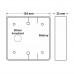 Square Illuminated 316 Marine Grade Stainless Touch To Open Sensor Square Illuminated 316 Marine Grade Stainless Touch To Open Sensor