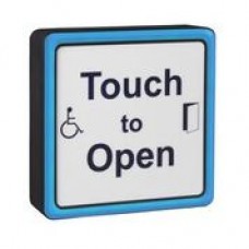 Square Illuminated Scratch Resistant Acrylic Touch To Open Sensor 